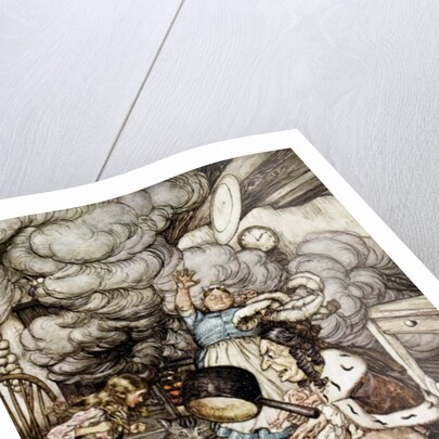 In the Duchess's Kitchen by Arthur Rackham