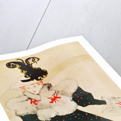 Poster advertising 'La Revue Blanche', 1895 by Henri de Toulouse-Lautrec