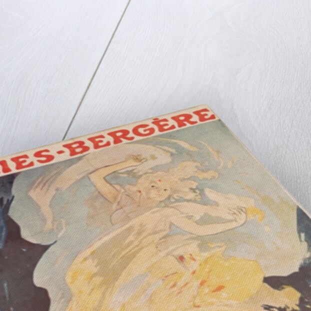 Folies Bergere: la Danse du Feu, France 1897 by Jules Cheret