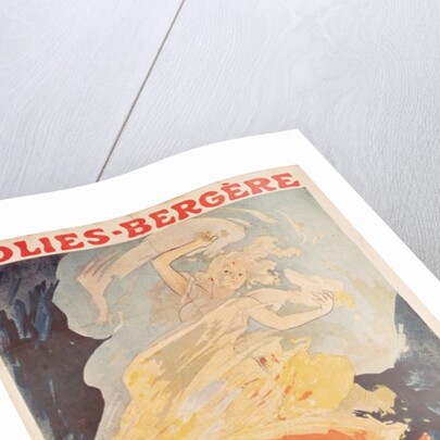 Folies Bergere: la Danse du Feu, France 1897 by Jules Cheret