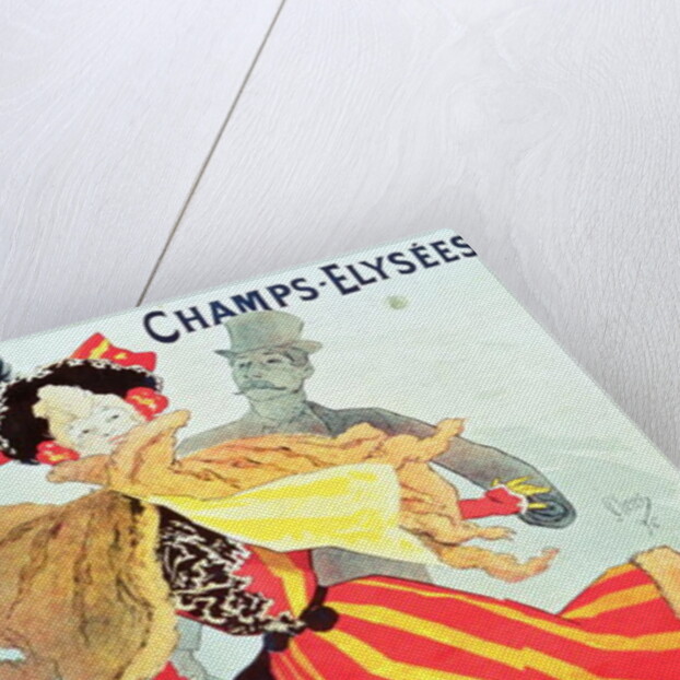 Ice Palace, Champs Elysees, Paris, 1893 by Jules Cheret