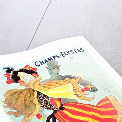 Ice Palace, Champs Elysees, Paris, 1893 by Jules Cheret