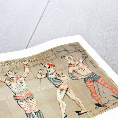 Five Celebrated Clowns Attached to Sands, Nathan & Co.'s Circus, 1856 by Joseph Morse