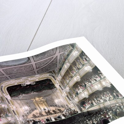 Covent Garden Theatre, 1808 by T. & Pugin A.C. Rowlandson