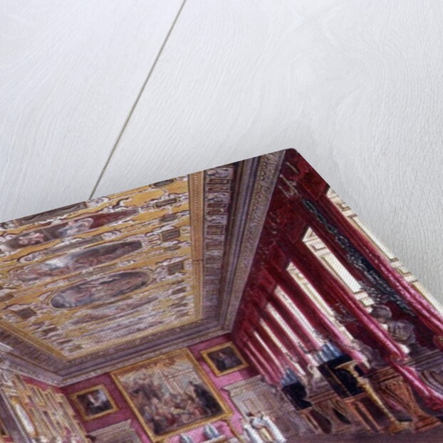 The King's Gallery, Kensington Palace from Pyne's 'Royal Residences', 1818 by William Henry Pyne