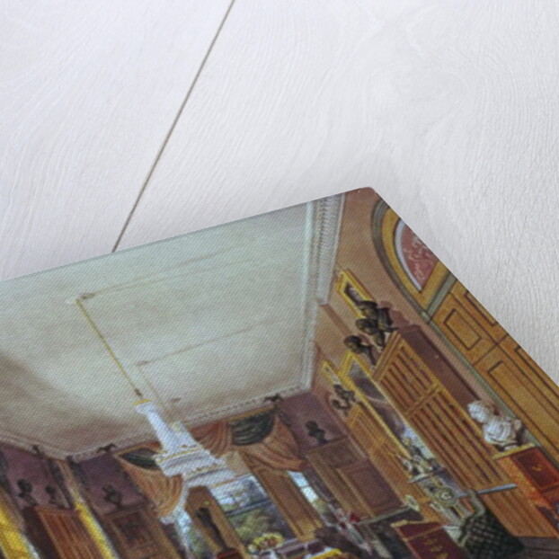 The Queen's Library, Frogmore, Pyne's 'Royal Residences', 1818 by William Henry Pyne