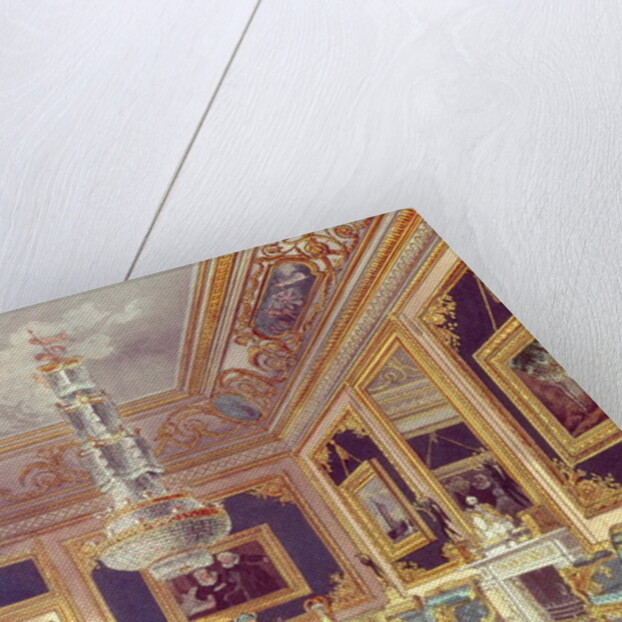 The Blue Velvet Room, Carlton House from Pyne's 'Royal Residences', 1818 by William Henry Pyne