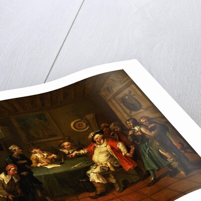 Falstaff Examining his Recruits from Henry IV by Shakespeare, 1730 by William Hogarth