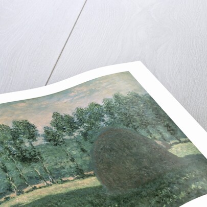 Haystacks near Giverny, c.1884-89 by Claude Monet