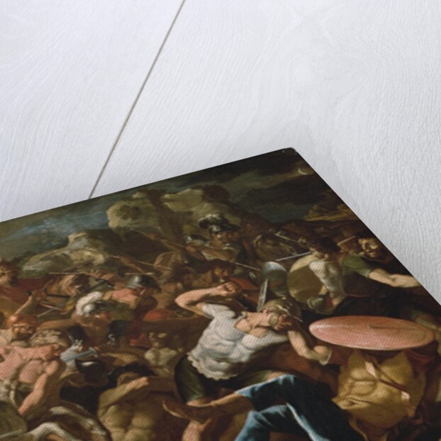 The Battle between the Israelites and the Amorites, 1625-26 by Nicolas Poussin