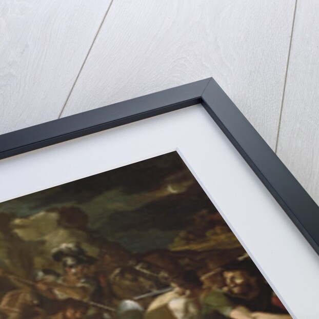 The Battle between the Israelites and the Amorites, 1625-26 by Nicolas Poussin