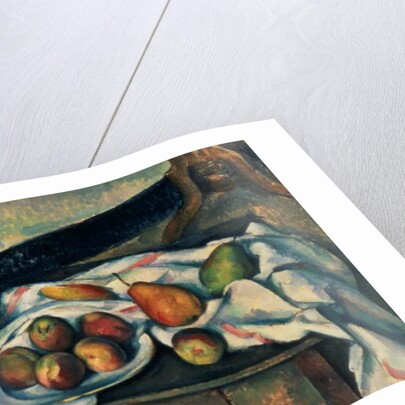 Still Life of Peaches and Pears, 1888-90 by Paul Cezanne