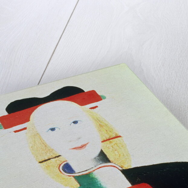 The Girl with the Hat by Kazimir Severinovich Malevich