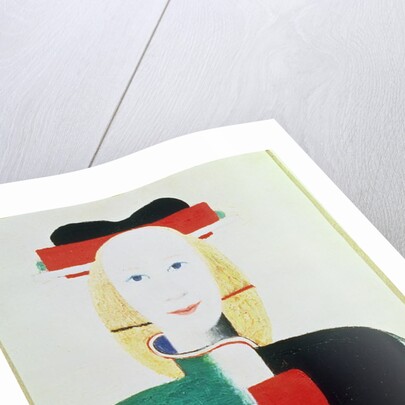 The Girl with the Hat by Kazimir Severinovich Malevich
