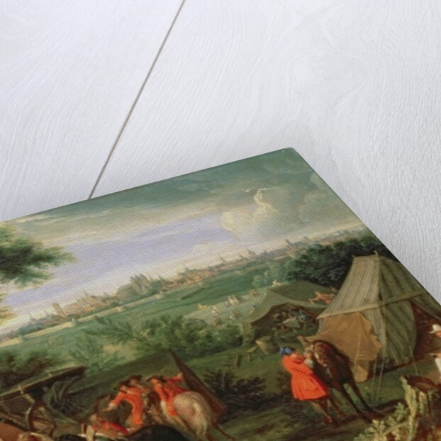 The Army of Louis XIV before Tournai by Adam Frans van der Meulen