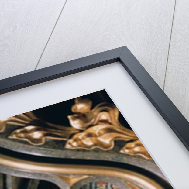 Detail of the fireplace in the Robing Room by Charles & Pugin Augustus Barry