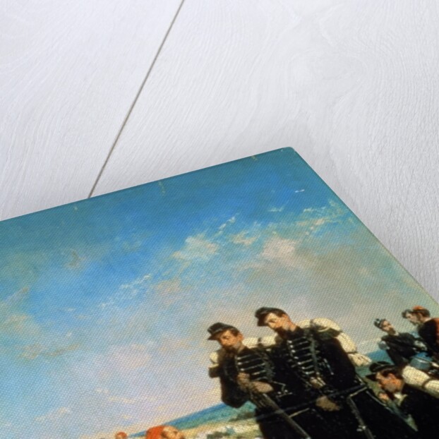 The French Encampment near Sebastopol by A. Protuet