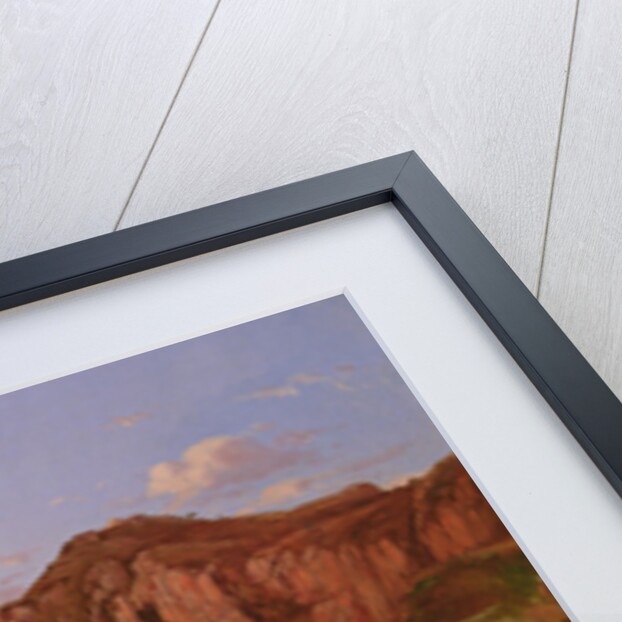 Rocky Landscape, 19th century by Antal Ligeti