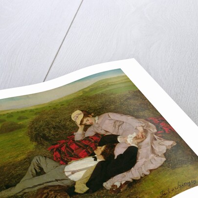 The Lovers, 1870 by Pal Szinyei Merse