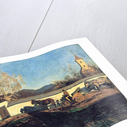 Evening in March by Karoly Ferenczy