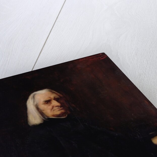 Portrait of Franz Liszt 1886 by Mihaly Munkacsy