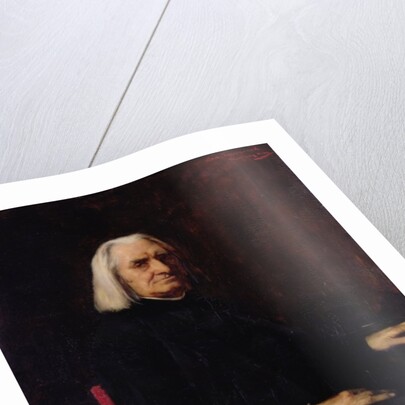 Portrait of Franz Liszt 1886 by Mihaly Munkacsy