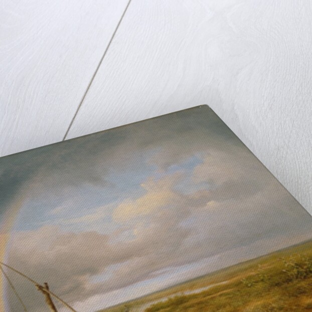 Well Against a Rainbow, 19th century by Karoly I Marko