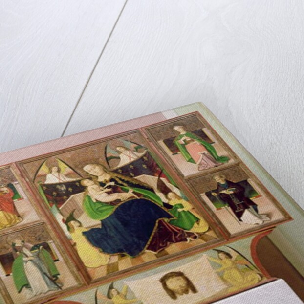 Altarpiece of the Virgin Mary from Liptoszentandras c.1480 by Hungarian School