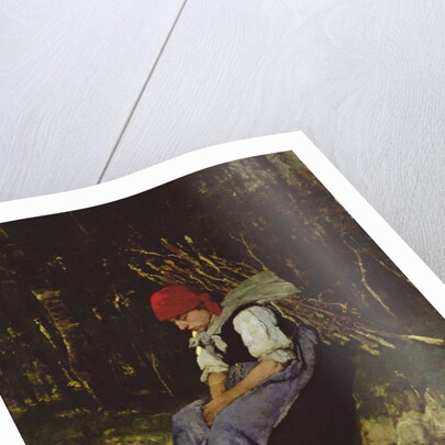 The Faggot Gatherer by Mihaly Munkacsy