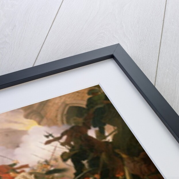 Zrinski's Charge from the Fortress of Szigetvár, 1825 by Johann Peter Krafft