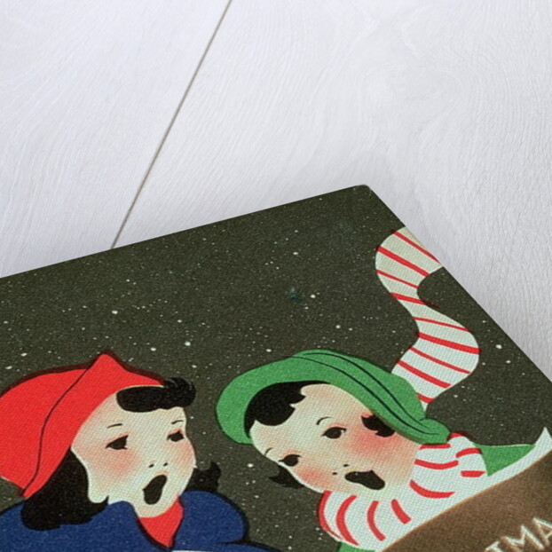 Merry Christmas, Christmas card by Anonymous