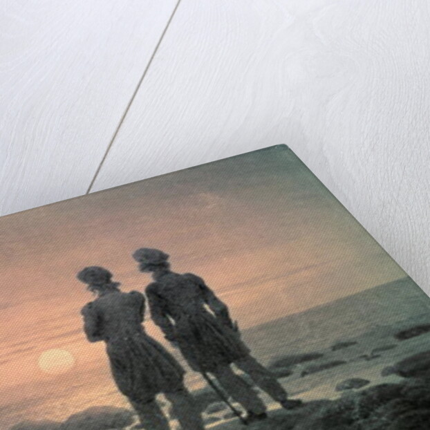 Two men by the sea, 1817 by Caspar David Friedrich