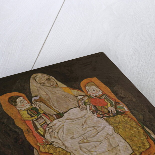 Mother with Two Children, 1915-17 by Egon Schiele