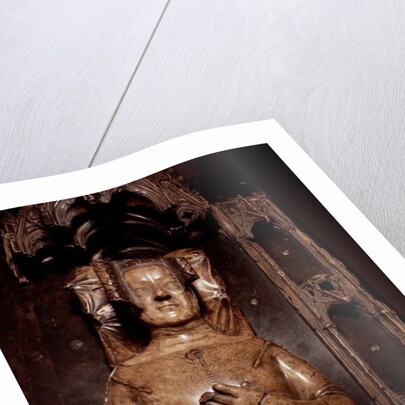 Effigy of Philippa of Hainault by Jean de Liege