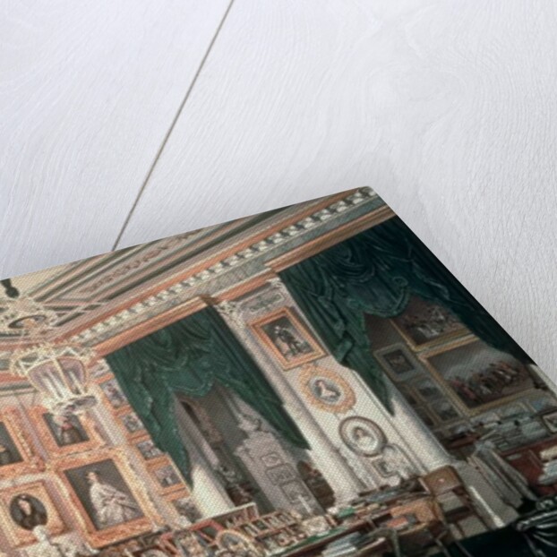 The Study of Alexander III at Gatchina Palace, c.1881 by Eduard Hau