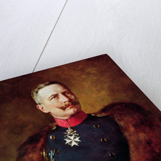 Portrait of Kaiser Wilhelm II by Bruno Heinrich Strassberger