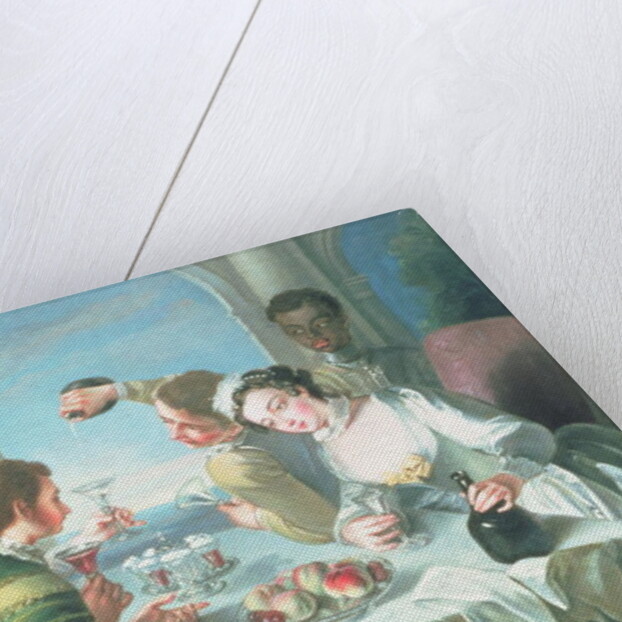 The Five Senses: The Sense of Taste, after Philippe Mercier by School French