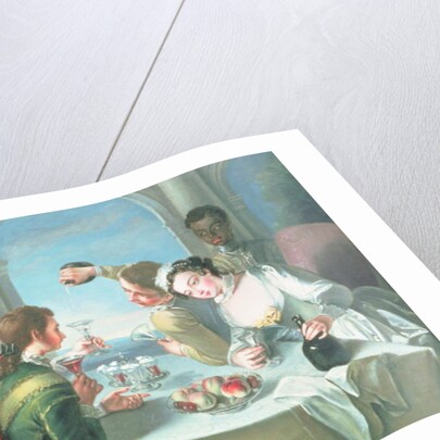 The Five Senses: The Sense of Taste, after Philippe Mercier by School French