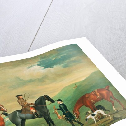 The 4th Lord Craven coursing at Ashdown Park by James Seymour