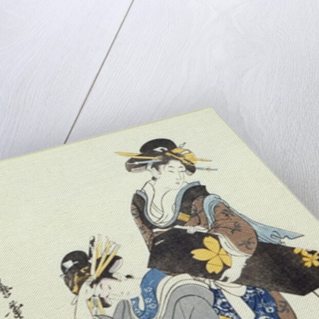 Two Female Figures by Kitagawa Utamaro