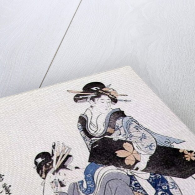 Two Female Figures by Kitagawa Utamaro