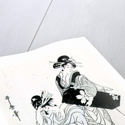 Two Female Figures by Kitagawa Utamaro