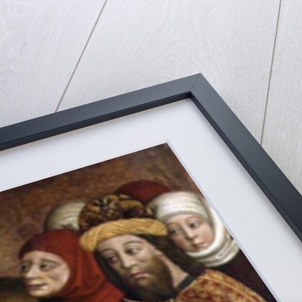 Panel of the former high altarpiece of the Church of Saint Peter and Saint Paul in Csíksomlyó, c.1480 by Hungarian School