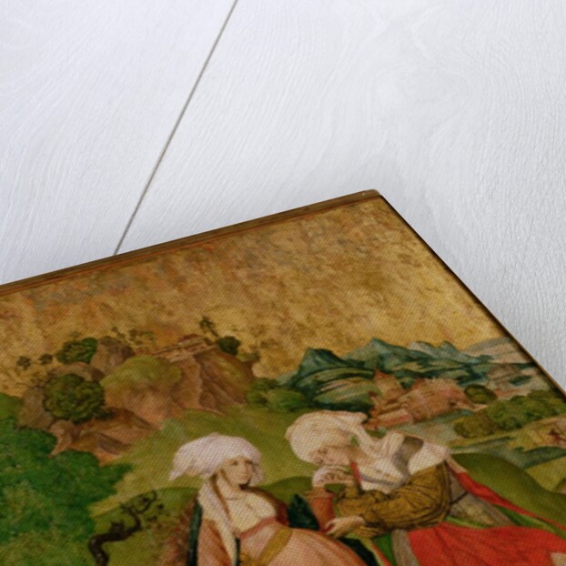 The Visitation, 1506 by Master M.S.