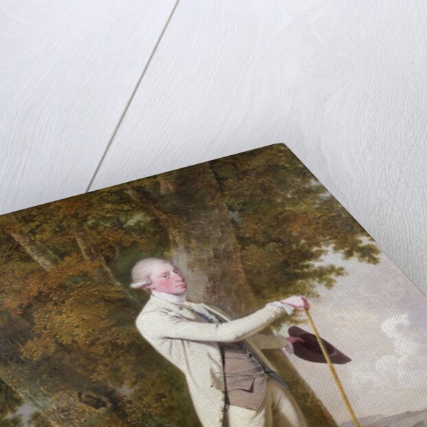 Portrait of John Milnes, 12th Duke of St. Albans c.1771-72 by Joseph Wright of Derby
