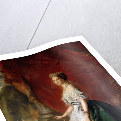 Portrait of Empress Eugenie of France by Austrian School