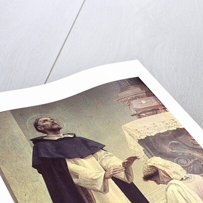 St. Dominic by Vlaho Bukovac