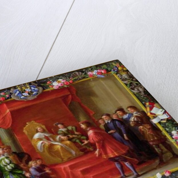 Peter IV, King of Aragon being visited by Guillaume-Raymond Moncada by Jan van & Primo Luigi Kessel