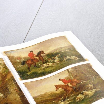 Shoeing, The Check and Gone Away, 19th century by Henry Thomas Alken