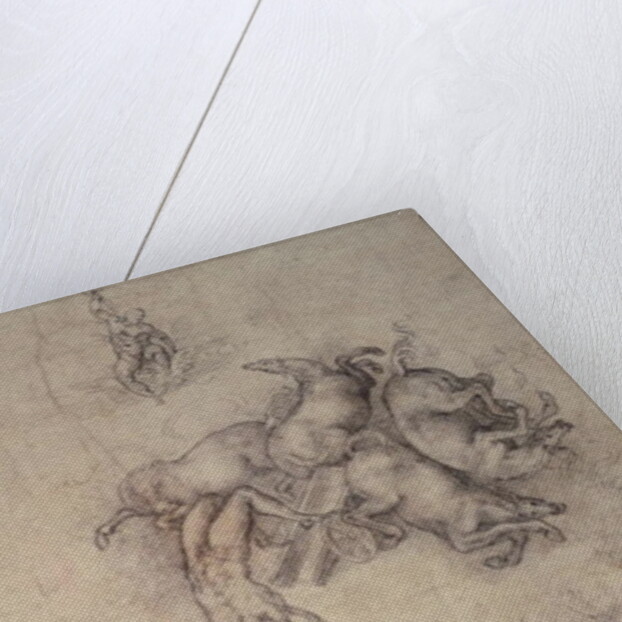 The Fall of Phaethon, 1533 by Michelangelo Buonarroti